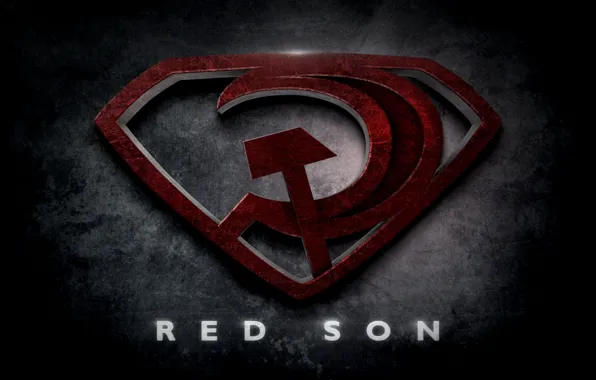 Картинка супермен, Superman, красный сын, red son