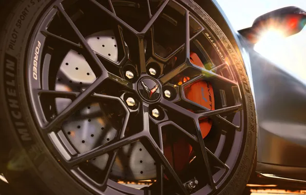 Chevrolet, Кабриолет, Chevrolet Corvette, Convertible, колесный диск, 2025, 2026, ZR1X