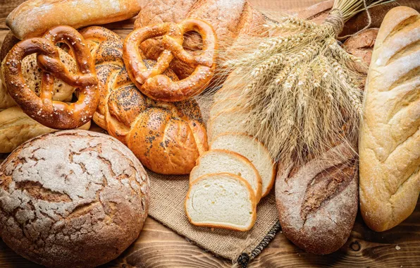 Пшеница, хлеб, выпечка, bread, булочки, батон, baking, buns