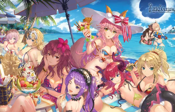 Kawaii, sexy, ass, long hair, boobs, big, breast, anime
