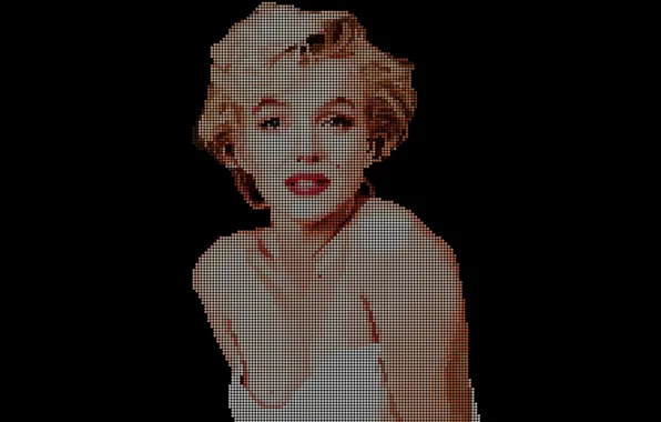 Digital art, Marilyn Monroe, Monroe, Монро, Мерилин Монро