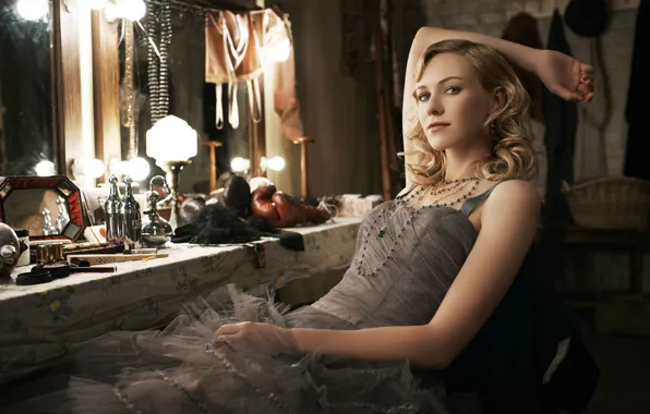 Актриса, зеркало, Naomi Watts, гримёрка