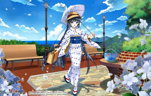 Картинка anime, suisyou shizuku, Mascot, crystal disc info