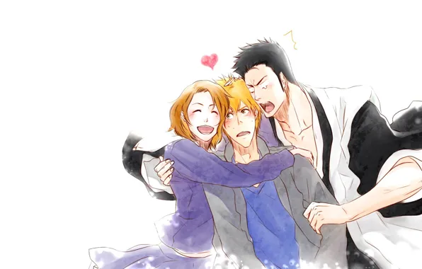Удивление, семья, Bleach, Блич, Ичиго Куросаки