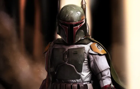 Star Wars, шлем, охотник, art, наемник, Boba Fett
