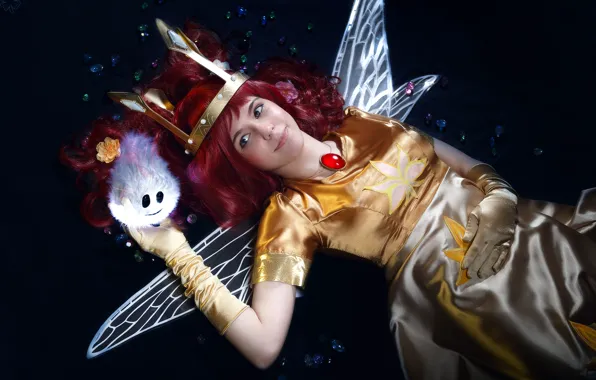 Девушка, Аврора, Ubisoft, Корона, Косплей, Child of Light