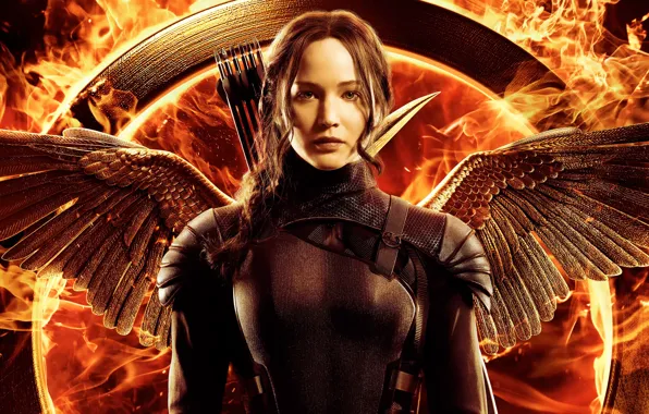 Промо, Jennifer Lawrence, Katniss, The Hunger Games:Mockingjay, Голодные игры:Сойка-пересмешница