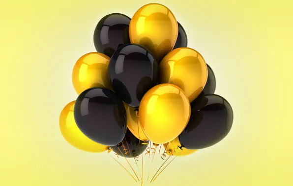 Воздушные шары, celebration, holiday, balloons