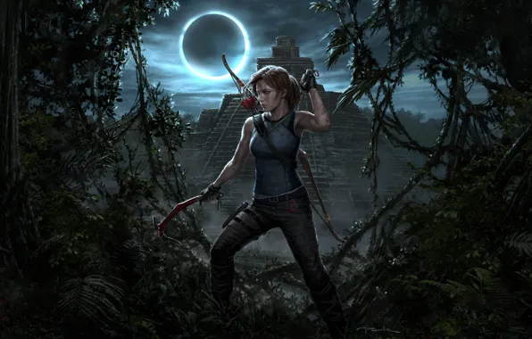 Картинка tomb raider, games, shadow, tomb raider games