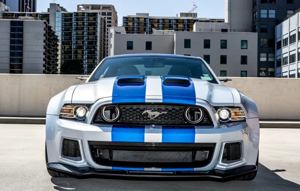 Картинка Mustang, Ford, Shelby, Need For Speed, Передок, 2014, From