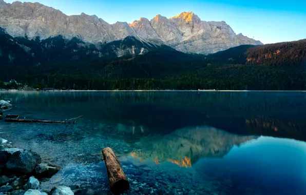 Nature, Wood, Water, Mountain, Sea, Trees, Stone, Philipp