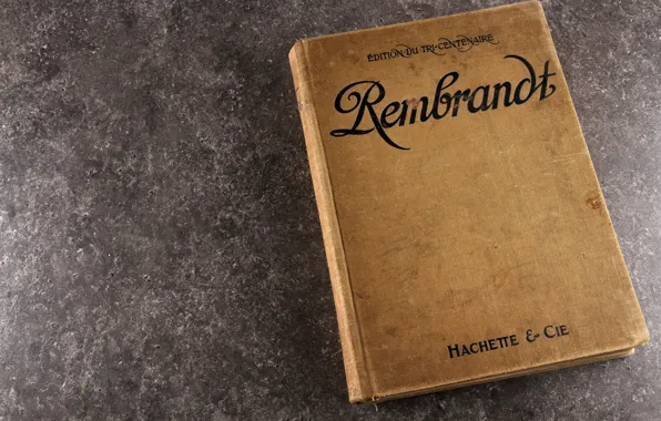 Старина, текстура, книга, гранит, антиквариат, рембрандт, фолиант, rembrandt