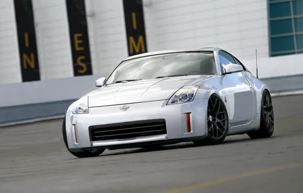 Nissan, wheels, 350z, black