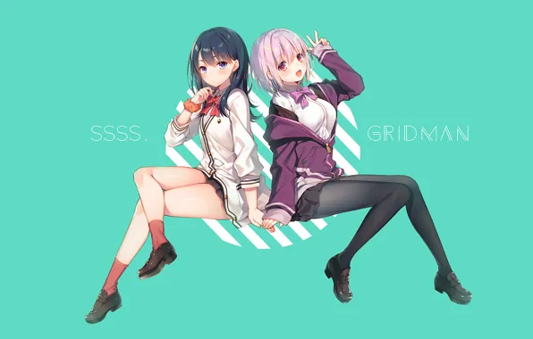 Фон, девушки, SSSS.Gridman