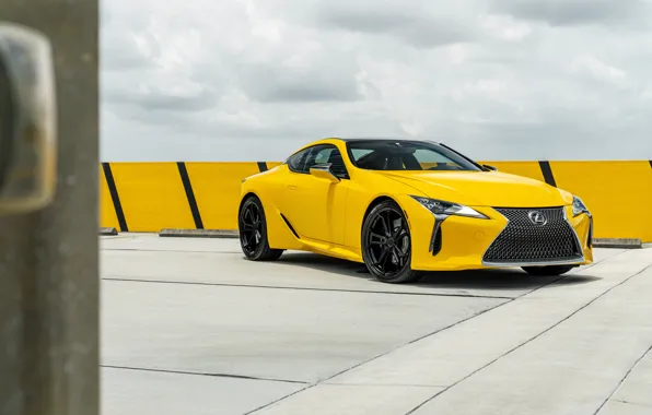 Желтый, дизайн, Lexus, передок, Yellow, LC 500 6, AG JM