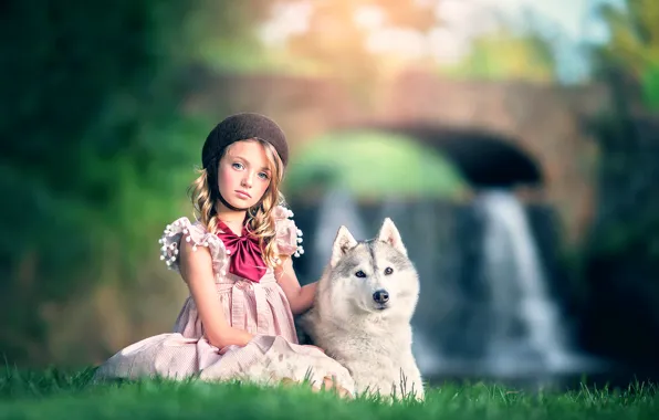 Собака, девочка, Ashlyn Mae