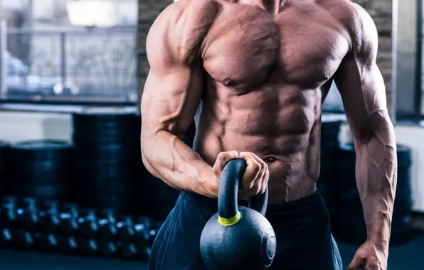 Muscle, мышцы, пресс, гиря, тренировка, атлет, воркаут, workout