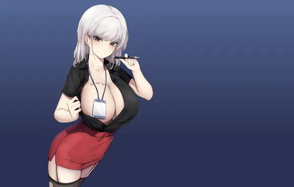 Girl, sexy, boobs, anime, pretty, breasts, big boobs, babe