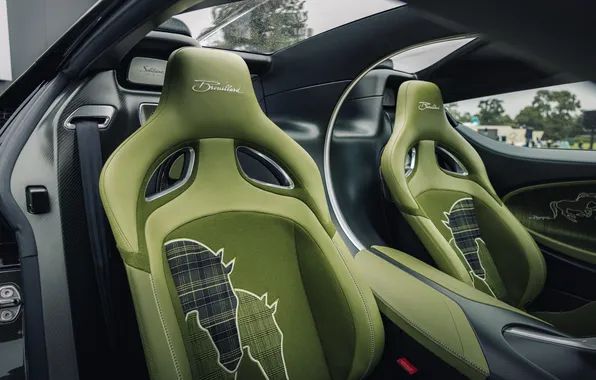 Купе, интерьер, Бугатти, Bugatti, coupe, гиперкар, единственный экземпляр, hypercar