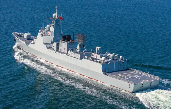 Китай, эсминец, CNS Jiaozuo