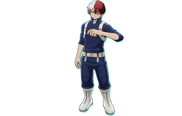 Парень, Boku No Hero Academia, Тодороки Шото, Моя Геройская Академия