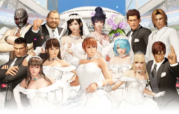 Девушки, парни, невесты, женихи, Dead or Alive 6