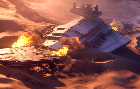 Игра, Star Wars, Звездные Войны, звездолет, Electronic Arts, Star Wars Battlefront