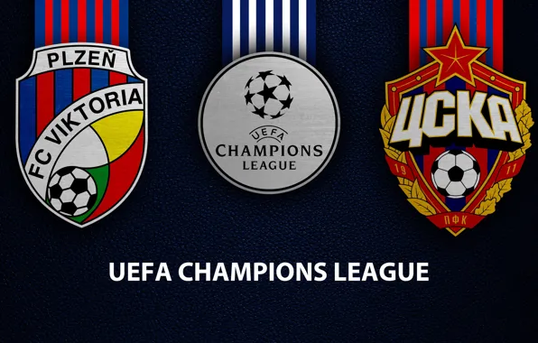 Wallpaper, sport, logo, football, UEFA Champions League, Viktoria Plzen, CSKA Moscow, Viktoria Plzen vs CSKA …