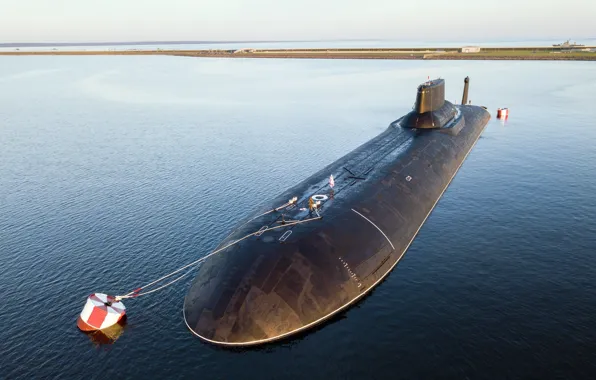 Картинка субмарина, дмитрий донской, подводный атомный крейсер