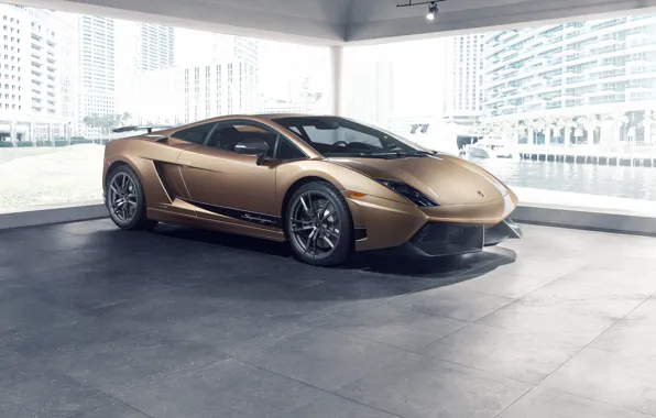 Картинка Lamborghini, Superleggera, Gallardo, Colors, LP570-4, Prestige, Oro Elios