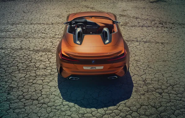 Картинка BMW, сухая земля, родстер, 2017, Z4 Concept