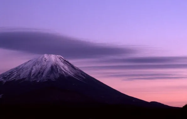 Небо, Япония, Japan, Фудзияма, Fuji