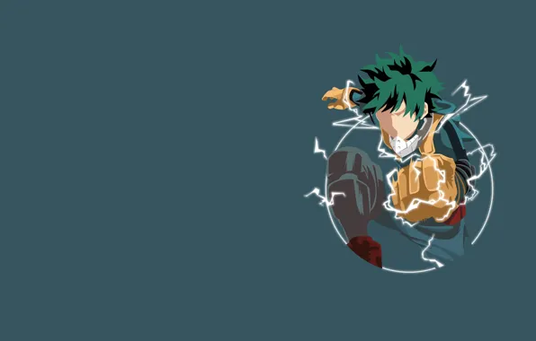 Anime, hero, manga, yuusha, super hero, japonese, Boku no Hero Academia, Deku