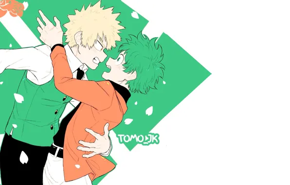 Арт, парни, My Hero Academia, Boku No Hero Academia, Мидория Изуку, Моя Геройская Академия, Бакуго …