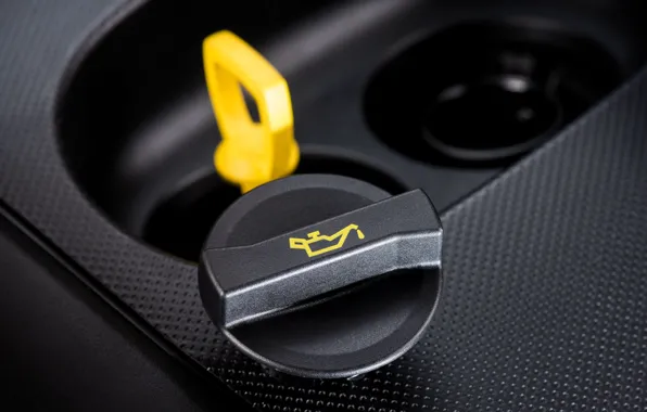 Yellow, cap, oil, motor