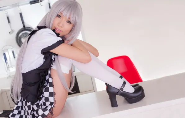 Поза, cosplay, nyaruko, haiyore nyaruko-san, soatome LOVE