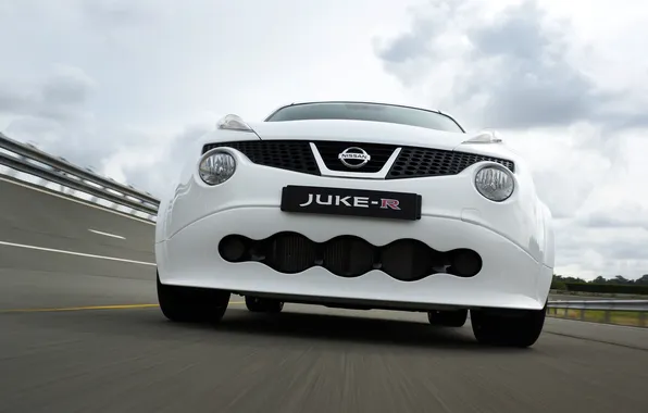 Nissan, 2012, Juke-R, Nissan Juke-R, белый кузов
