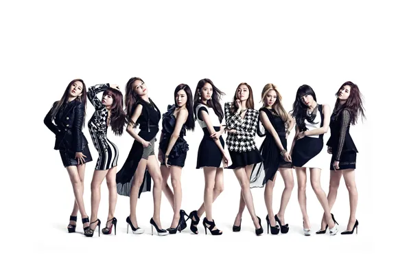Музыка, девушки, азиатки, SNSD, Girls Generation, Южная Корея, K-Pop