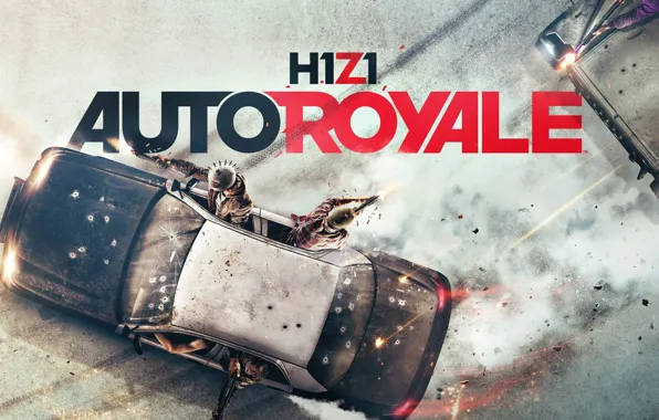 Машина, оружие, гонка, H1Z1