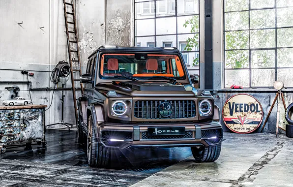 HDR, гараж, Mercedes Benz, G63, Mercedes-AMG, Hofele, Hofele Design, 2021