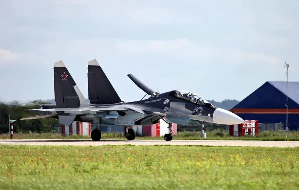 Аэродром, многоцелевой истребитель, ОКБ Сухого, Flanker-C, поколения 4+, Су-30СМ, Su-30SM