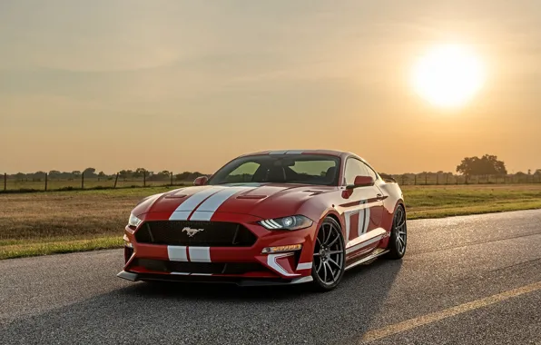 Картинка Mustang, Ford, Hennessey, front view, Hennessey Ford Mustang Heritage Edition