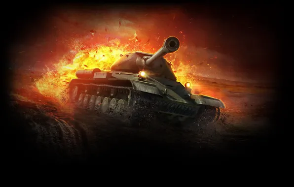 Танк, WoT, World of Tanks, ИС-4