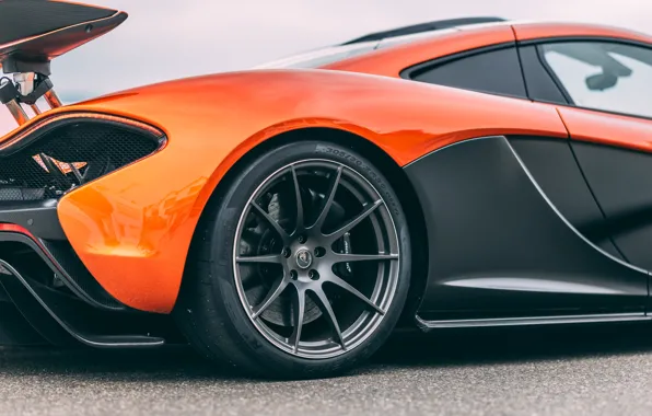 McLaren, close-up, wheel, McLaren P1, P1