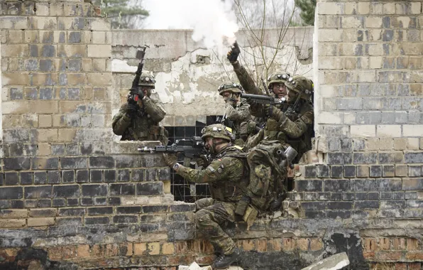 Стена, солдаты, Bundeswehr
