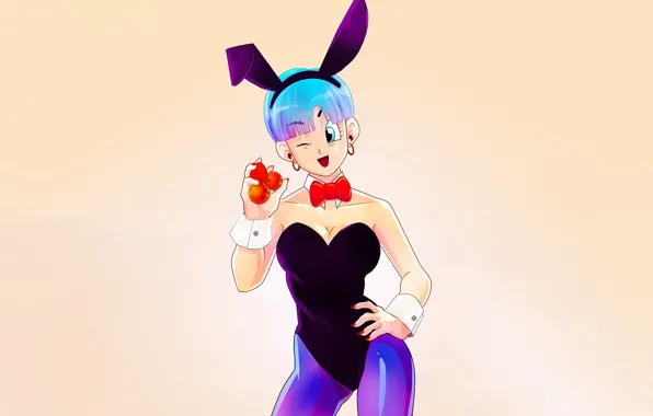 Girl, sexy, cleavage, boobs, anime, blue eyes, beautiful, short hair