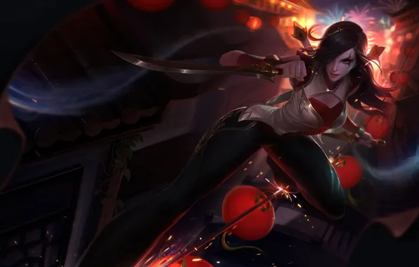 Art, Game, League of Legends, Katarina, Skin, LoL, MOBA