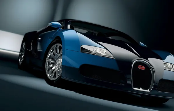 Картинка Bugatti, перед, Veyron