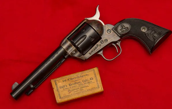 Картинка оружие, ствол, револьвер, Colt