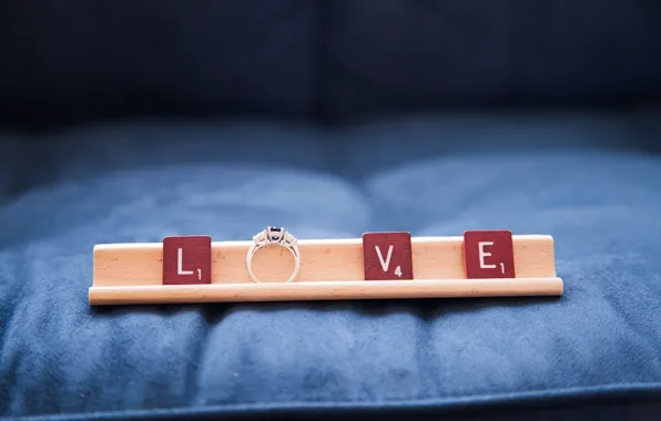 Любовь, буквы, фото, кольцо, love
